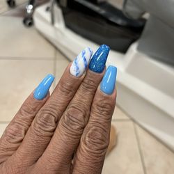 Bliss Nail Salon - Picture of what was done