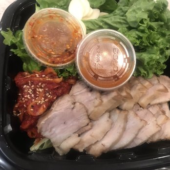 Sung Won - Bossam (pork belly wrap) - Korean Near Me - Unionville, Ontario