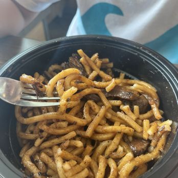 Noodles & Company - Japanese Pan Noodles with Marinated Steak with requested no veggies - Salad Near Me - Pittsburgh, Pennsylvania Noodles & Company - Japanese Pan Noodles with Marinated Steak with requested no veggies - Salad Near Me - Pittsburgh, Pennsylvania