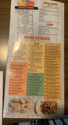 Menu photo 1 La Hacienda Mexican Restaurant Collierville, TN Menu photo 1 La Hacienda Mexican Restaurant Collierville, TN