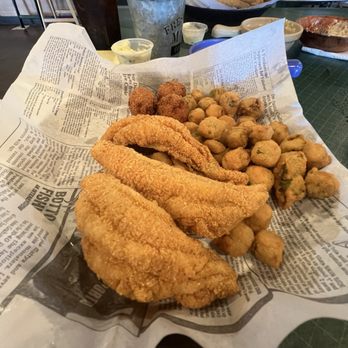 Catfish O'Harlies - Catfish with okra - Seafood Near Me - Decatur, Texas