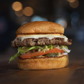 Dog Haus Biergarten - IMPOSSIBLE BURGER - pickles,lettuce,tomato,onion,white american cheese,secret sauce - Burgers Near Me - Phoenix, Arizona Dog Haus Biergarten - IMPOSSIBLE BURGER - pickles,lettuce,tomato,onion,white american cheese,secret sauce - Burgers Near Me - Phoenix, Arizona
