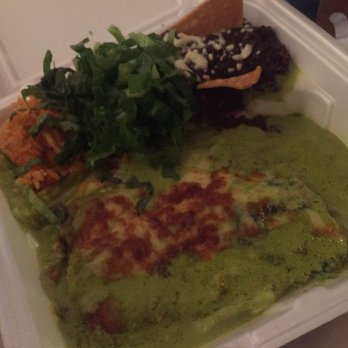 Las Bugambilias - Veggie enchiladas with chile poblano sauce - Mexican Near Me - Philadelphia, Pennsylvania Las Bugambilias - Veggie enchiladas with chile poblano sauce - Mexican Near Me - Philadelphia, Pennsylvania