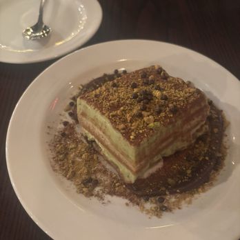The Pullman - Pistachio Tiramisu - New American Near Me - Glenwood Springs, Colorado