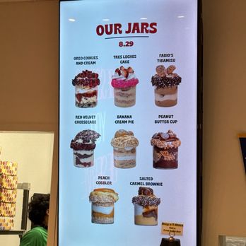 Jars By Fabio Viviani - Jars Menu - Desserts Near Me - Emeryville, California