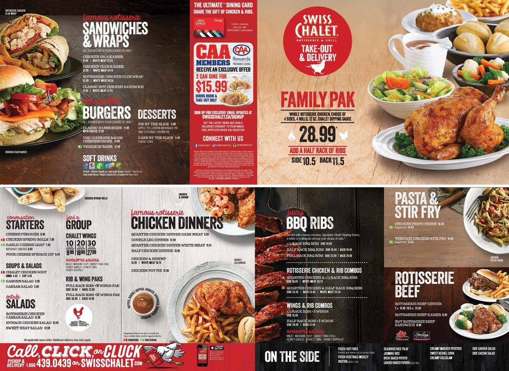 Photos For Swiss Chalet Rotisserie Grill Menu Yelp