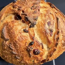Bet On Bread - Sourdough orange cranberry loaf