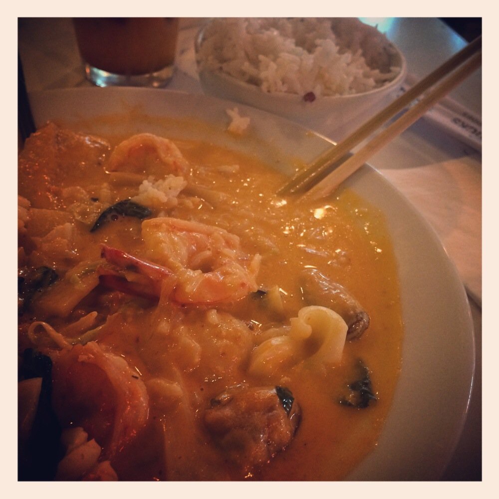 Siam Square - Siam Jungle Curry with Seafood! SO good! - Thai Near Me - Honolulu, Hawaii