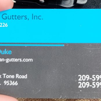 Clean Gutters - Business card - Gutter Services Near Me