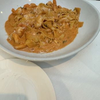 Mattone Ristorante - Pappardelle pasta di gamberi - Italian Near Me - Sacramento, California