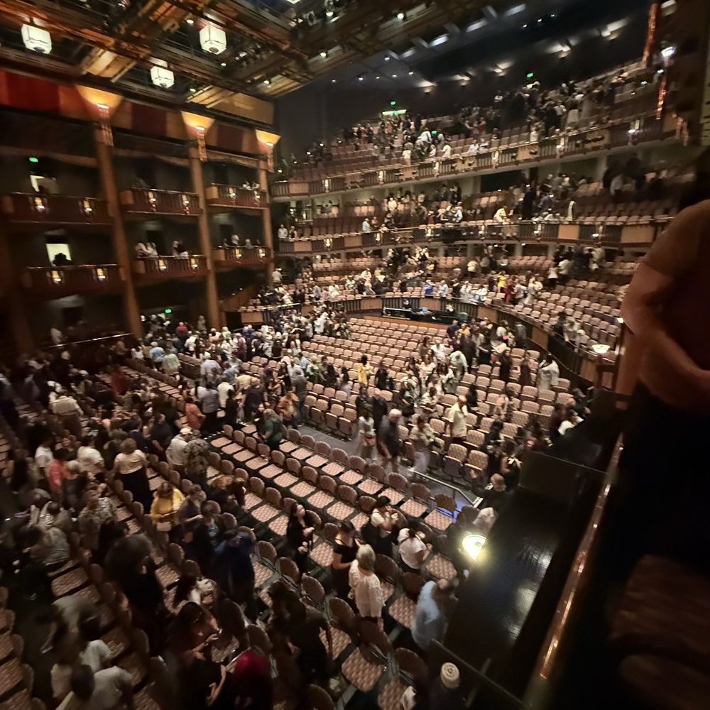 back half of the theatre