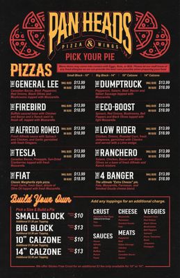 Menu photo 3 Pan Heads Godley, TX Menu photo 3 Pan Heads Godley, TX