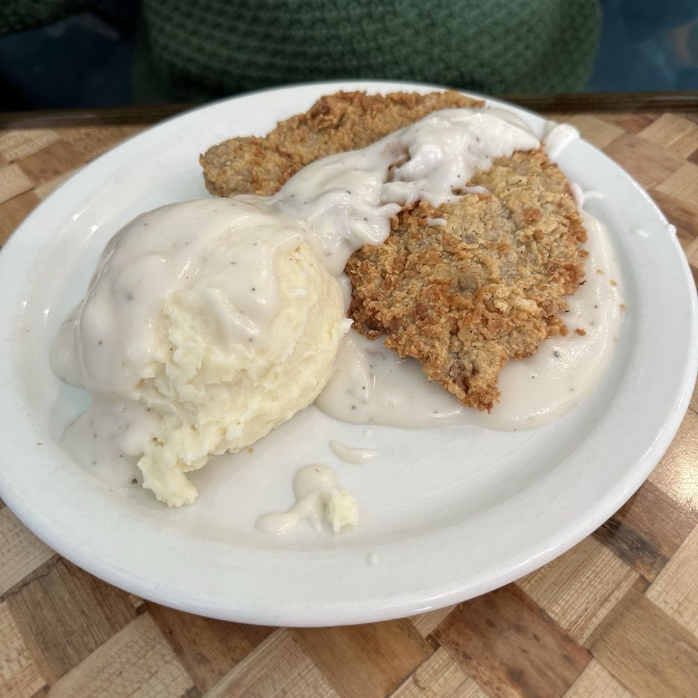 T5 Scratch Kitchen - Chicken fried steak! - Desserts Near Me - Locust Grove, Oklahoma