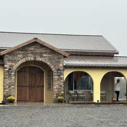 the front of the winery the front of the winery