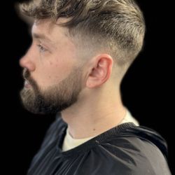 Faded Image Barber Lounge