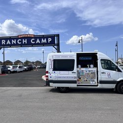 P & B Ice Cream Shop - Setup at an Event at Ranch Camp in Santa Rita!