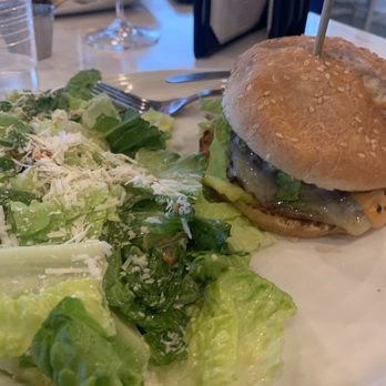 CREW Ogunquit - Burger with Caesar - Seafood Near Me - Ogunquit, Maine