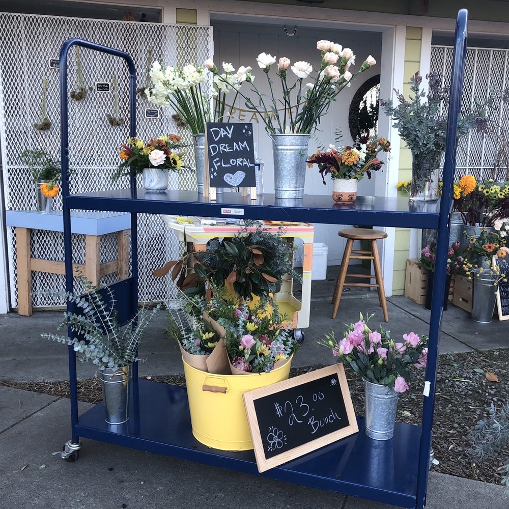 Day Dream Floral - Flowers on a cart - Florists Near Me - Capitola, California