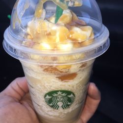 Smoked butterscotch Frapuccino