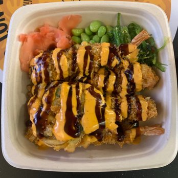 Tropic Poke - Shrimp tempura - Poke Near Me - Kapolei, Hawaii Tropic Poke - Shrimp tempura - Poke Near Me - Kapolei, Hawaii