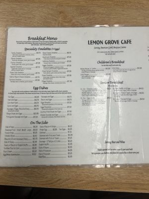 Menu photo 3 Lemon Grove Cafe Lemon Grove, CA Menu photo 3 Lemon Grove Cafe Lemon Grove, CA