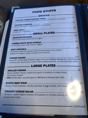Menu photo 5 Swiftwater Brewery Rochester, NY