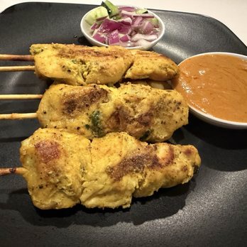 Kao Hom - Chicken Satay (5 Pieces) - Thai Near Me - Van Nuys, California