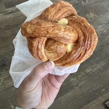 Bakery Lorraine - Kouign Amann filled with lemon curd. It was good but not memorable - Bakeries Near Me - Austin, Texas