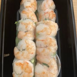 Grilled Fish Spring Roll