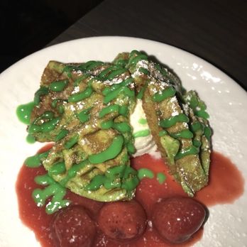 R&D Restaurant - Dessert. Forgot what it was but the pandan flavour really made it. - Asian Fusion Near Me - Toronto, Ontario
