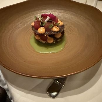 North Pond - Tuna tostada - New American Near Me - Chicago, Illinois