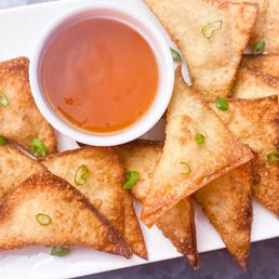4 Crab Rangoon