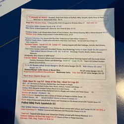 Hank's Restaurant & Drinkery - Menu