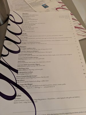 Menu photo 3 Grace Restaurant St. Pete Beach, FL Menu photo 3 Grace Restaurant St. Pete Beach, FL