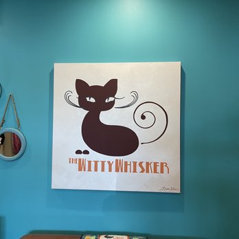 The Witty Whisker Cat Cafe - Beautiful artwork - Themed Cafes Near Me - St. Augustine, Florida