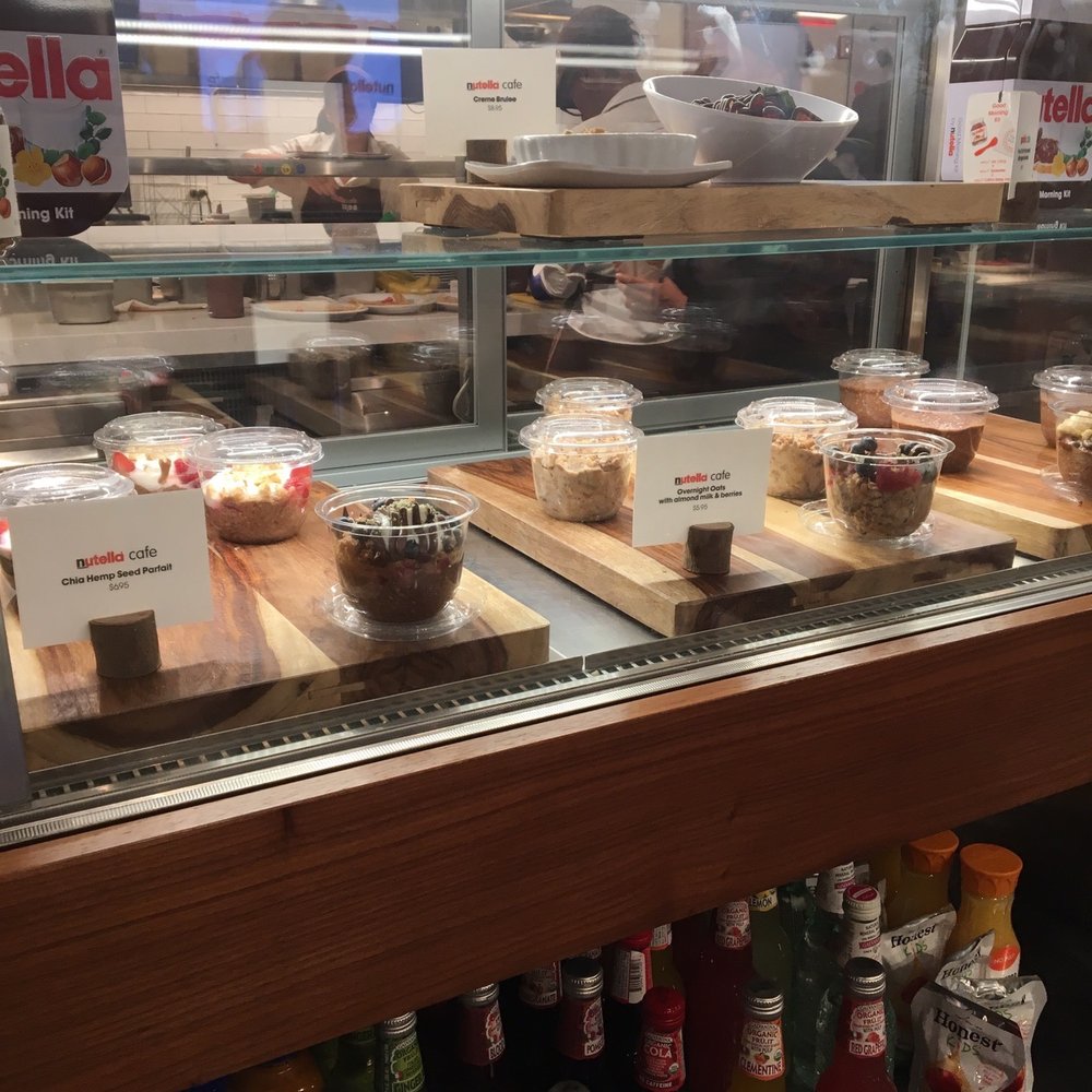 Nutella Cafe - Counter - Desserts Near Me - Chicago, Illinois Nutella Cafe - Counter - Desserts Near Me - Chicago, Illinois