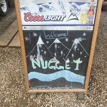 The Nugget Mountain Bar - The Nugget Mountain Bar.  Welcome sign. - Bars Near Me - Durango, Colorado