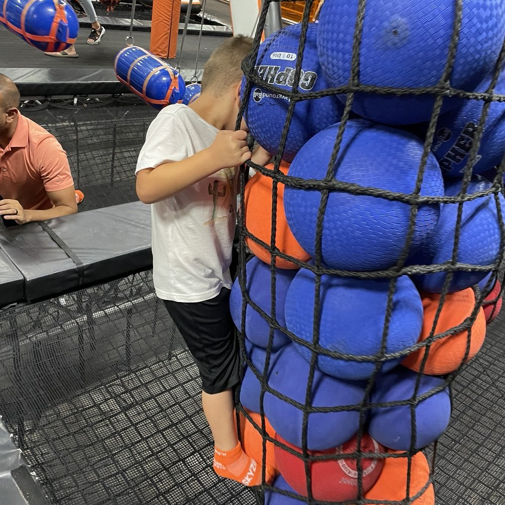 Sky Zone Trampoline Park - Hanging out - Trampoline Parks Near Me - San Marcos, California