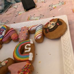 decorated cookies on a plate decorated cookies on a plate