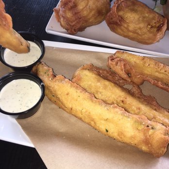 Fronk's - Beer battered zucchini - Burgers Near Me - Bellflower, California