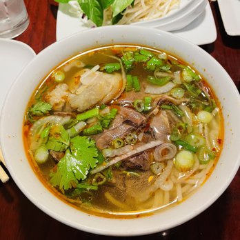 Huynh Restaurant - Bun Bo Hue without the blood cake - Vietnamese Near Me - Houston, Texas Huynh Restaurant - Bun Bo Hue without the blood cake - Vietnamese Near Me - Houston, Texas