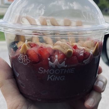 Smoothie King - Smoothie King bowls served 1/2 full - Juice Bars & Smoothies Near Me - Myrtle Beach, South Carolina