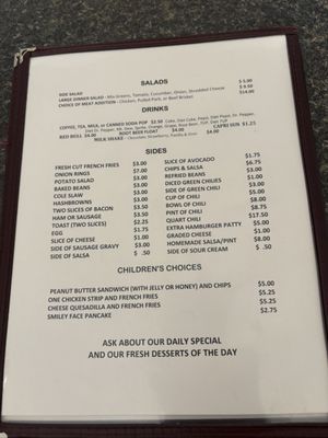 Menu photo 1 Exit 30 BBQ & Cafe Aguilar, CO