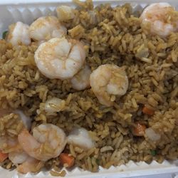 China Dragon - Small oder, Shrimp Fried Rice (extra shrimp)