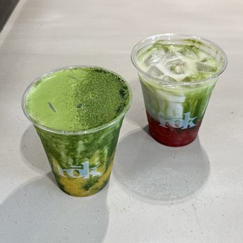 Rok - Olympic Blvd - Mango matcha duo + strawberry matcha duo - Coffee & Tea Near Me - Los Angeles, California Rok - Olympic Blvd - Mango matcha duo + strawberry matcha duo - Coffee & Tea Near Me - Los Angeles, California