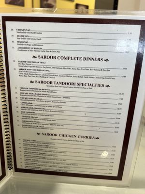 Menu photo 6 Saroor Indian Cuisine Walnut Creek, CA Menu photo 6 Saroor Indian Cuisine Walnut Creek, CA