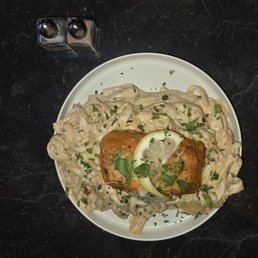 The Luca Brasi Oshi Salmon Pasta