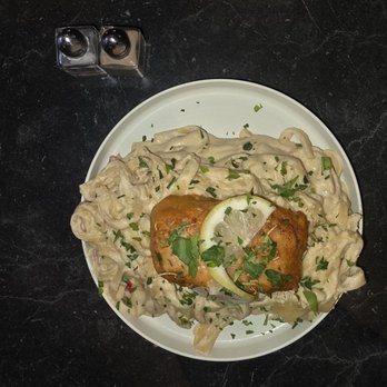 Urban Vegan Kitchen - The Luca Brasi Oshi Salmon Pasta - Vegan Near Me - New York, New York