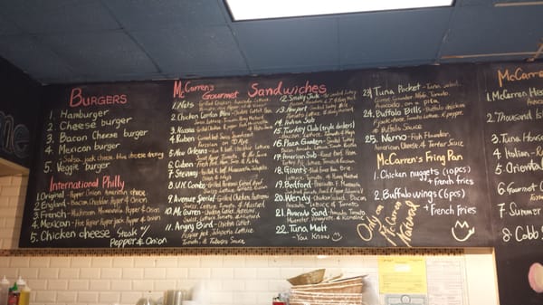 Menu photo 2 McCarren Natural Brooklyn, NY