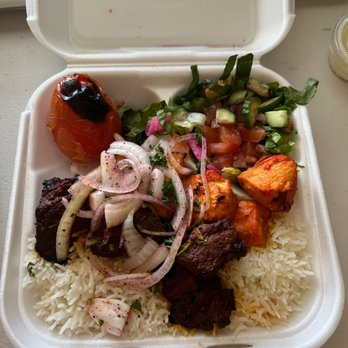 Zankou Chicken - Combo Kebab Plate - Mediterranean Near Me - Montebello, California Zankou Chicken - Combo Kebab Plate - Mediterranean Near Me - Montebello, California